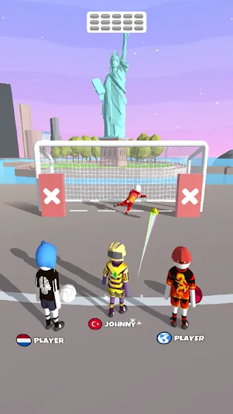 Goal Party - Soccer Freekick [MOD: безлимитные деньги и все мячи] — Скачать бесплатно (APK) — скриншот 2