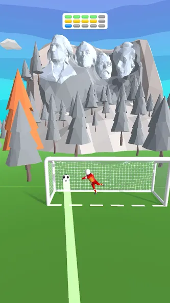Goal Party - Soccer Freekick [MOD: безлимитные деньги и все мячи] — Скачать бесплатно (APK) — скриншот 5
