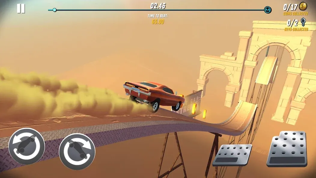 Stunt Car Extreme [MOD: безлимитные деньги и все машины открыты] (Бесплатно / APK) — скриншот 3