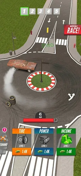 Скачать Drift 2 Drag [MOD: безлимитные деньги и топливо] — скриншот 3