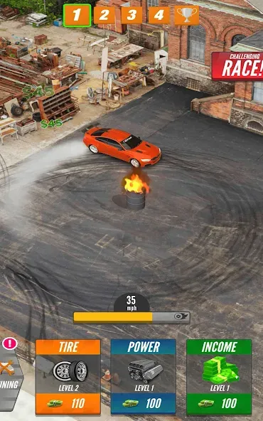 Скачать Drift 2 Drag [MOD: безлимитные деньги и топливо] — скриншот 5