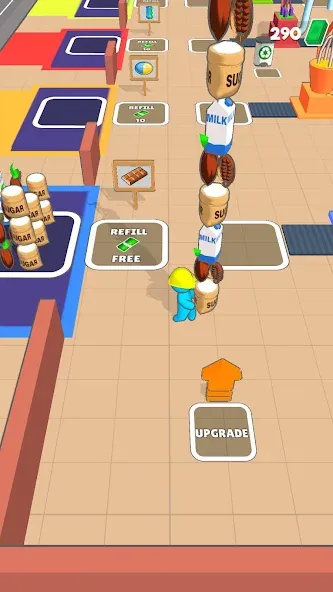 Скачать Candy Factory [MOD: безлимитные монеты и ресурсы] на телефон — скриншот 1