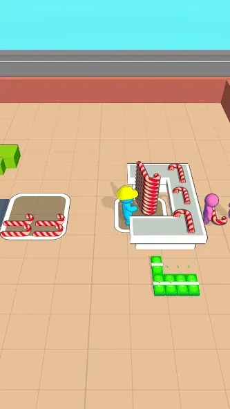 Скачать Candy Factory [MOD: безлимитные монеты и ресурсы] на телефон — скриншот 4