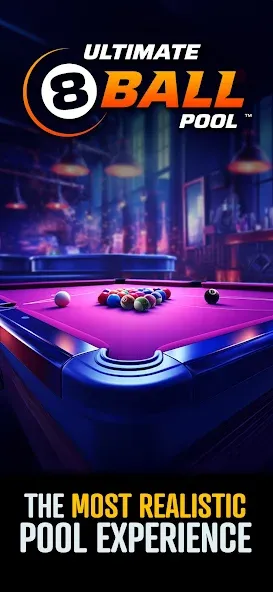 Скачать Ultimate 8 Ball Pool [MOD: безлимитные монеты и все кии] — скриншот 1