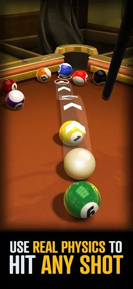 Скачать Ultimate 8 Ball Pool [MOD: безлимитные монеты и все кии] — скриншот 4