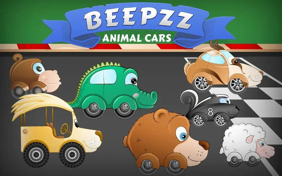 Взломанная Racing car game for kids [MOD: без рекламы и все машины открыты] на Андроид — скриншот 2