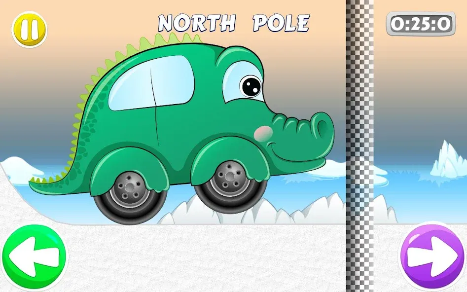 Взломанная Racing car game for kids [MOD: без рекламы и все машины открыты] на Андроид — скриншот 4