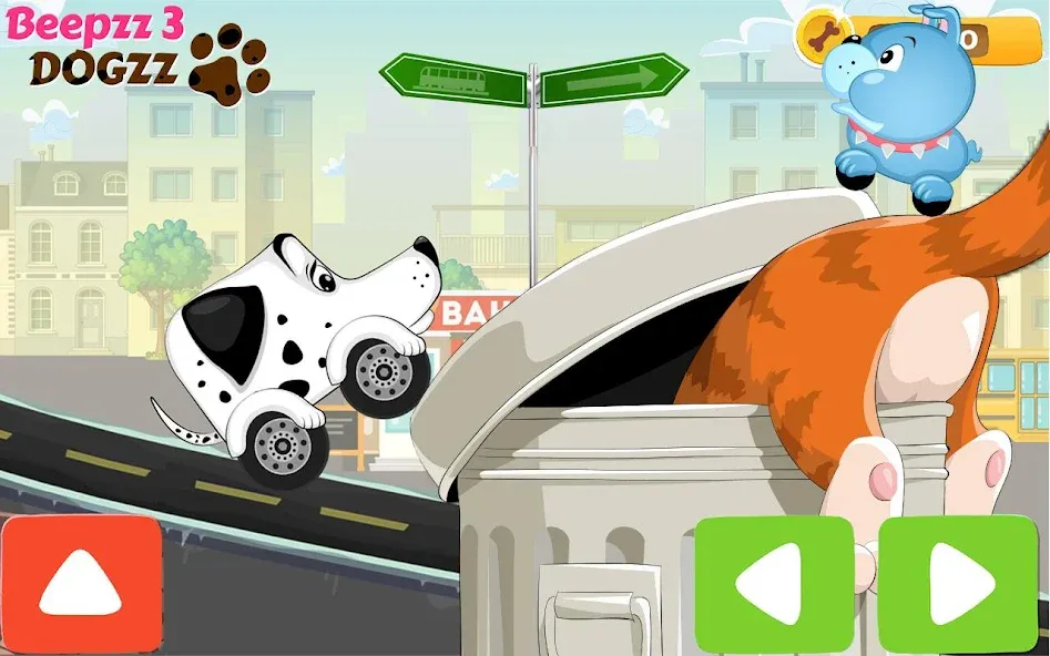 Скачать Racing games for kids - Dogs [MOD: открыты все машинки и трассы] на телефон — скриншот 3