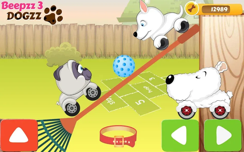 Скачать Racing games for kids - Dogs [MOD: открыты все машинки и трассы] на телефон — скриншот 4