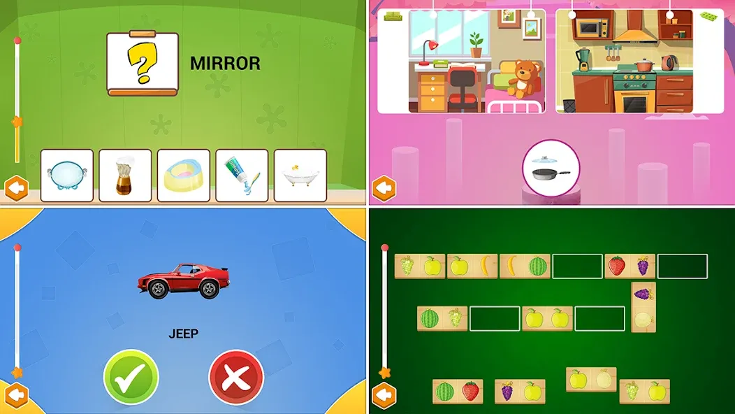 Скачать 690 Puzzles for preschool kids [MOD: открыты все пазлы и уровни] на телефон — скриншот 4