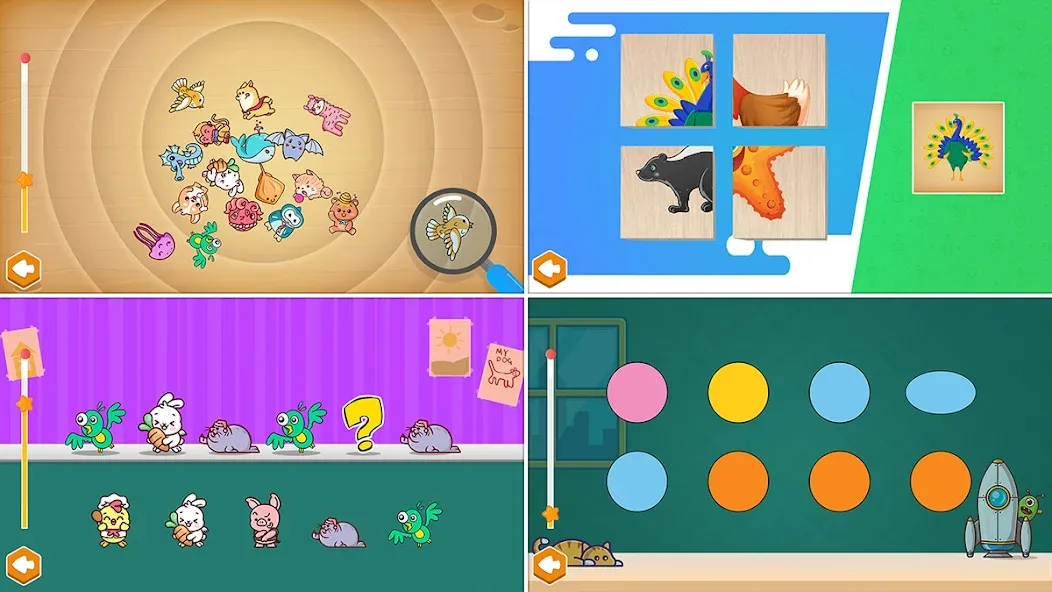 Скачать 690 Puzzles for preschool kids [MOD: открыты все пазлы и уровни] на телефон — скриншот 5