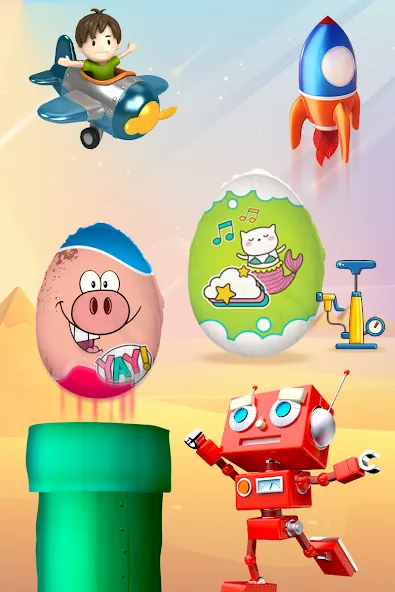 Surprise Eggs - Toddler games [MOD: все яйца открыты и без рекламы] (Бесплатно / APK) — скриншот 3