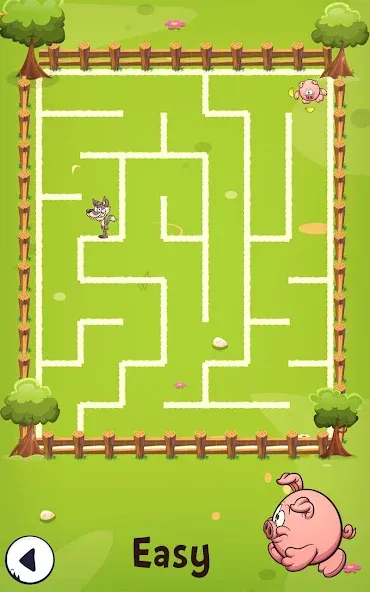 Взломанная Maze game - Kids puzzle games [MOD: все лабиринты разблокированы] на Андроид — скриншот 5