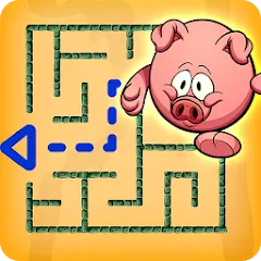 Взломанная Maze game - Kids puzzle games [MOD: все лабиринты разблокированы] на Андроид