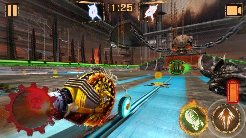 Rocket Car Ball [MOD: безлимитные деньги и топливо] (Бесплатно / APK) — скриншот 2