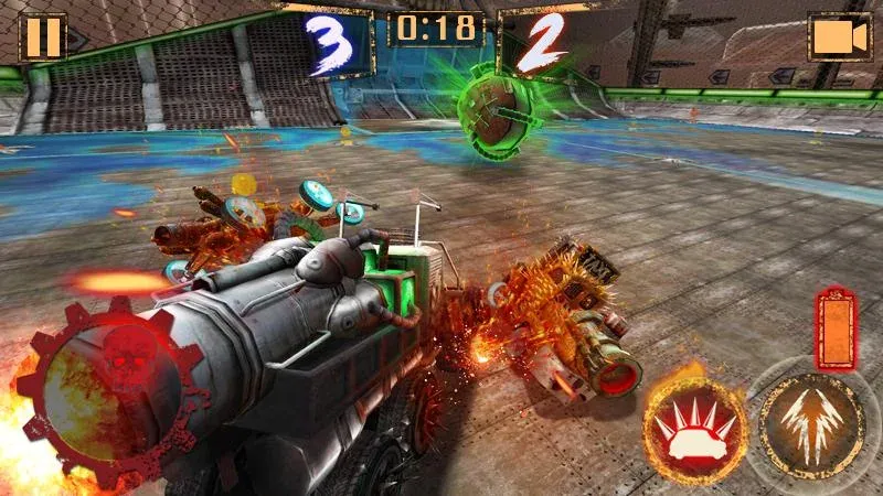 Rocket Car Ball [MOD: безлимитные деньги и топливо] (Бесплатно / APK) — скриншот 4