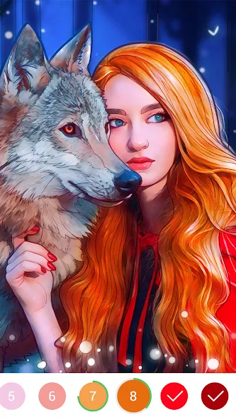 Coloring Book: Color by Number [MOD: все раскраски и без рекламы] (Бесплатно / APK) — скриншот 2