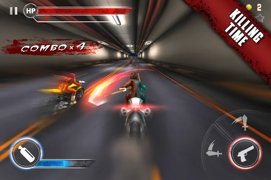 Скачать Death Moto 3 : Fighting Rider [MOD: безлимитные деньги и открыты уровни] — скриншот 2