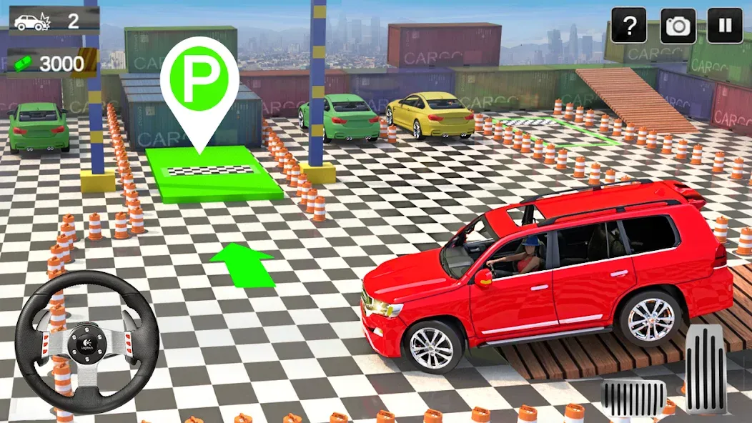 Скачать Epic Car Games: Car Parking 3d [MOD: безлимитные деньги и все машины открыты] на телефон — скриншот 2