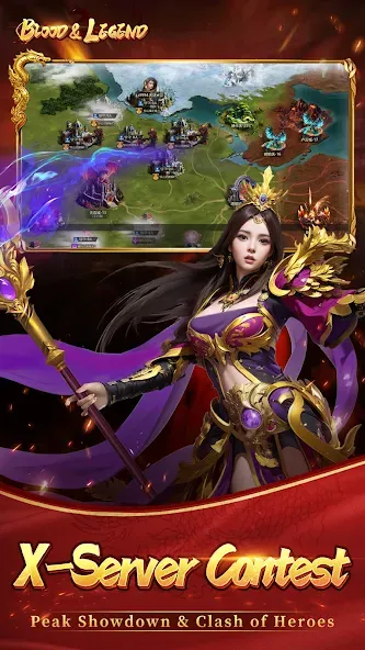 Blood&Legend:Dragon King idle [MOD: много денег и усиленные герои] (Бесплатно / APK) — скриншот 5