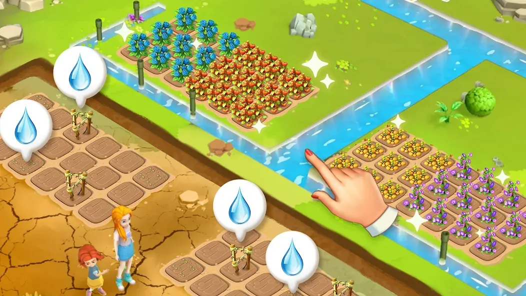 Island Farm Adventure [MOD: много денег и ресурсов] последняя версия — скриншот 1