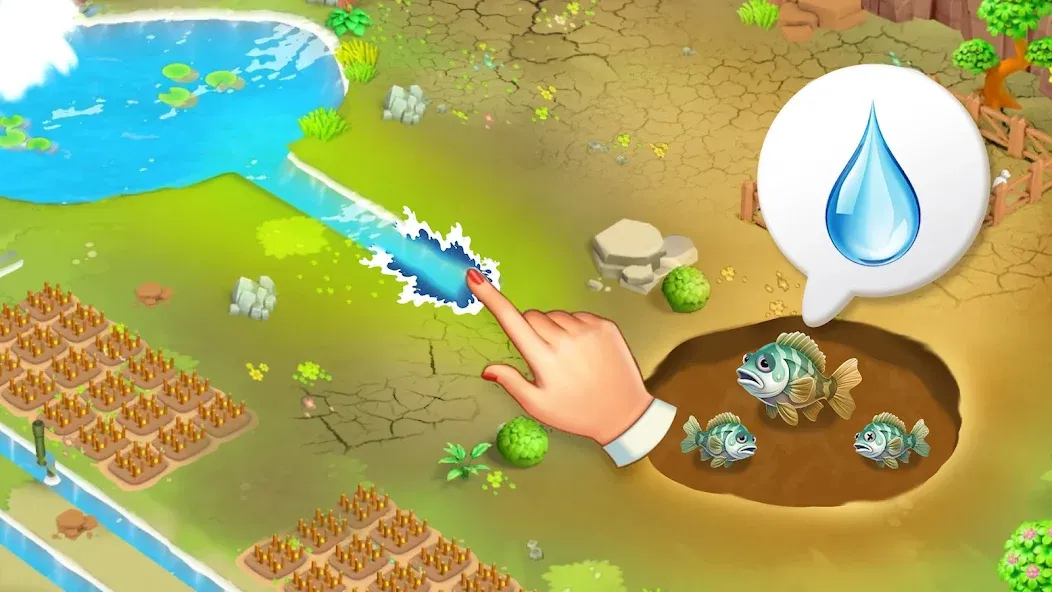 Island Farm Adventure [MOD: много денег и ресурсов] последняя версия — скриншот 2
