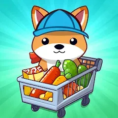 Скачать Animal Mart: Tycoon Games [MOD: безлимитные деньги и товары] на телефон