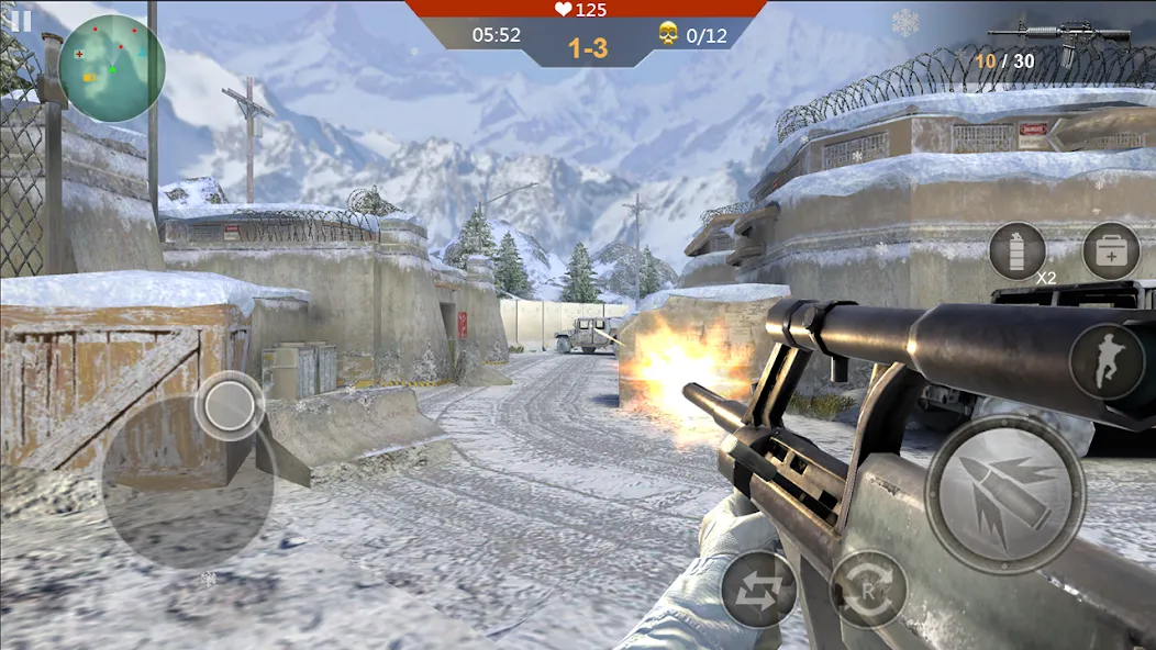 Скачать Gun Strike Shoot 3D [MOD: безлимитные деньги и оружие] — скриншот 5