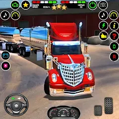 US Truck Driving Cargo Game 3D [MOD: безлимитные деньги и топливо] последняя версия