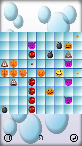 emoji lines [MOD: безлимитные подсказки и отмена ходов] (Бесплатно / APK) — скриншот 1