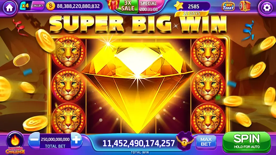 Lava Slots - Casino Games [MOD: безлимитные монеты и все бонусы] (Бесплатно / APK) — скриншот 2