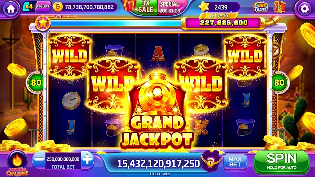 Lava Slots - Casino Games [MOD: безлимитные монеты и все бонусы] (Бесплатно / APK) — скриншот 5