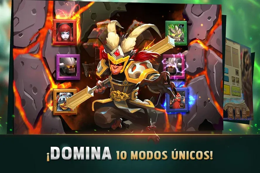 Clash of Lords 2: Español [MOD: безлимитные ресурсы и усиленные герои] (Бесплатно / APK) — скриншот 5