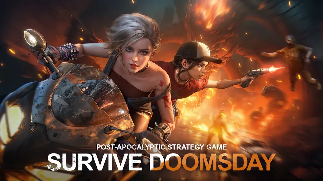 Взломанная Doomsday: Last Survivors [MOD: безлимитные ресурсы и бессмертие] на Андроид — скриншот 1