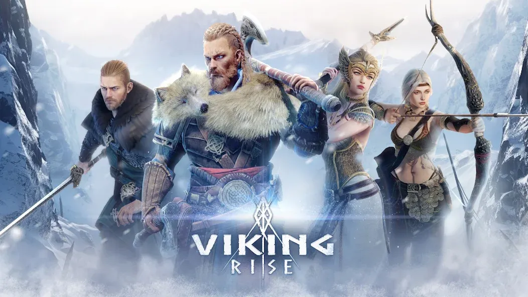 Viking Rise: Valhalla [MOD: безлимитные ресурсы и ускоренное строительство] — Скачать бесплатно (APK) — скриншот 2