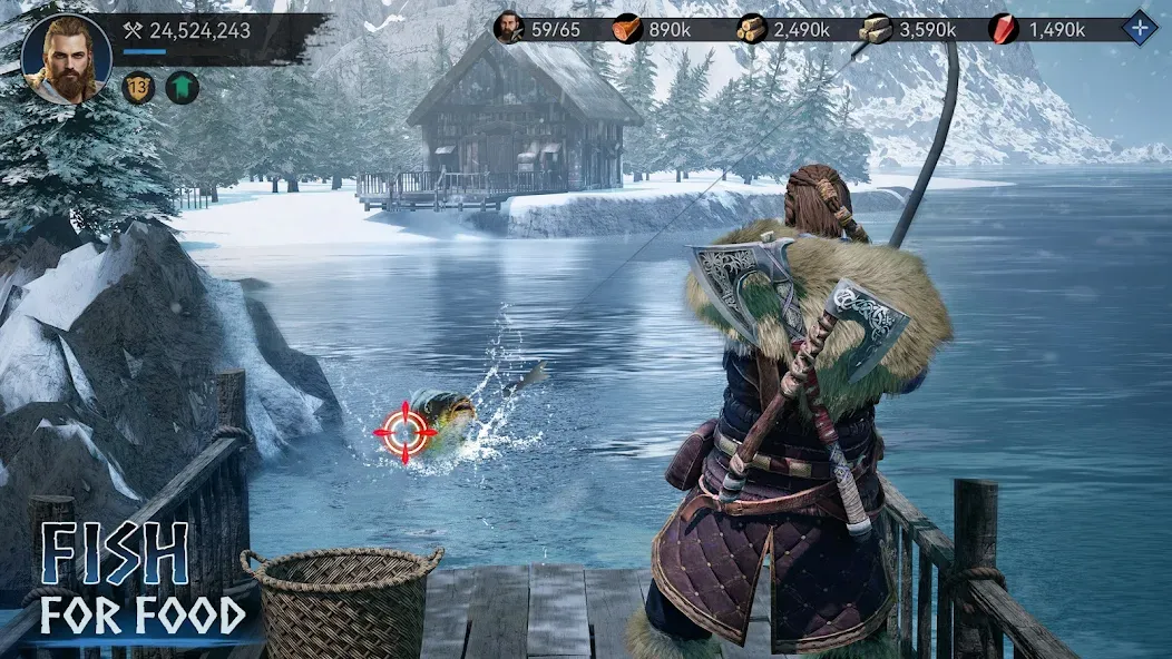 Viking Rise: Valhalla [MOD: безлимитные ресурсы и ускоренное строительство] — Скачать бесплатно (APK) — скриншот 5