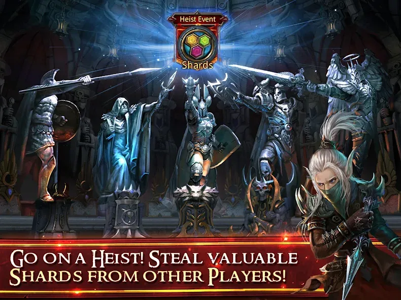 Deck Heroes: Legacy [MOD: безлимитные ресурсы и усиленные герои] (Бесплатно / APK) — скриншот 5