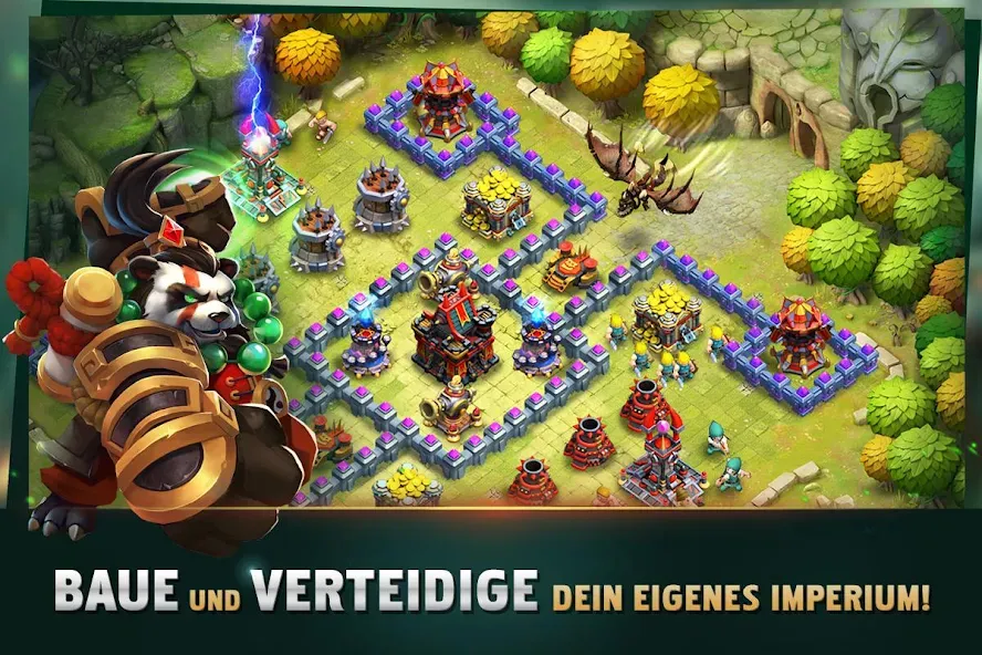 Clash of Lords 2: Ehrenkampf [MOD: безлимитные ресурсы и усиленные герои] последняя версия — скриншот 3