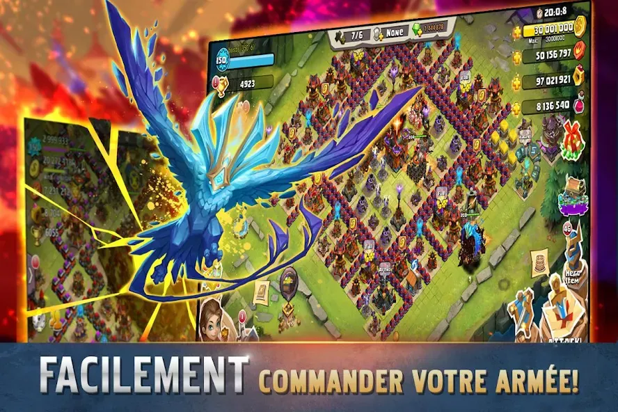 Clash of Lords 2: Clash Divin [MOD: безлимитные ресурсы и усиленные герои] (Бесплатно / APK) — скриншот 1