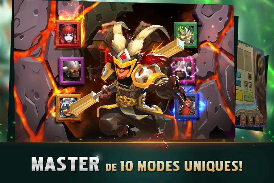 Clash of Lords 2: Clash Divin [MOD: безлимитные ресурсы и усиленные герои] (Бесплатно / APK) — скриншот 4