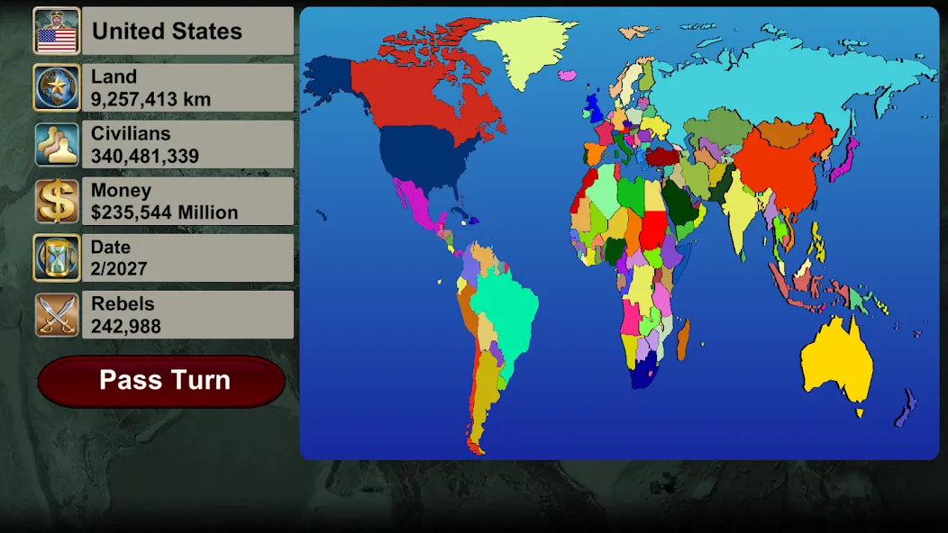 Скачать World Empire [MOD: безлимитные деньги и ресурсы] на телефон — скриншот 2