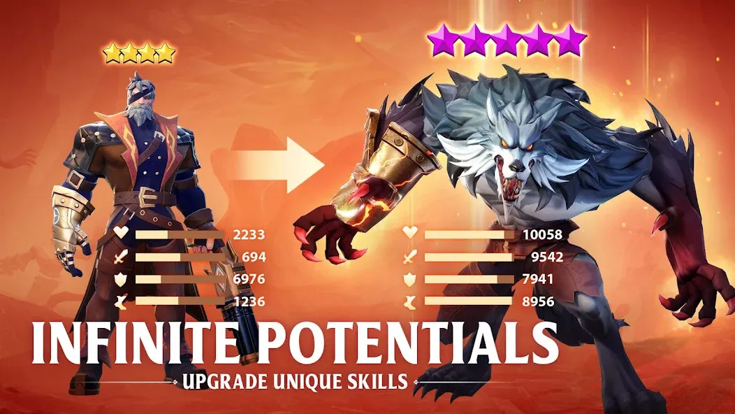Скачать взлом Infinite Magicraid [MOD: безлимитные деньги и алмазы] — скриншот 2