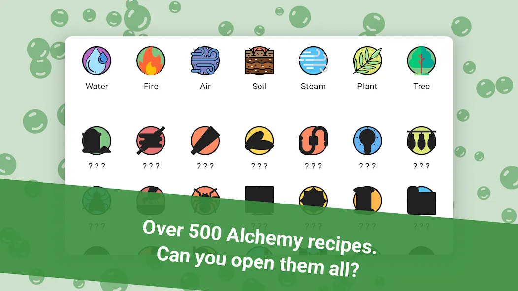 Скачать Alchemy Merge — Puzzle Game [MOD: безлимитные ресурсы и подсказки] — скриншот 5