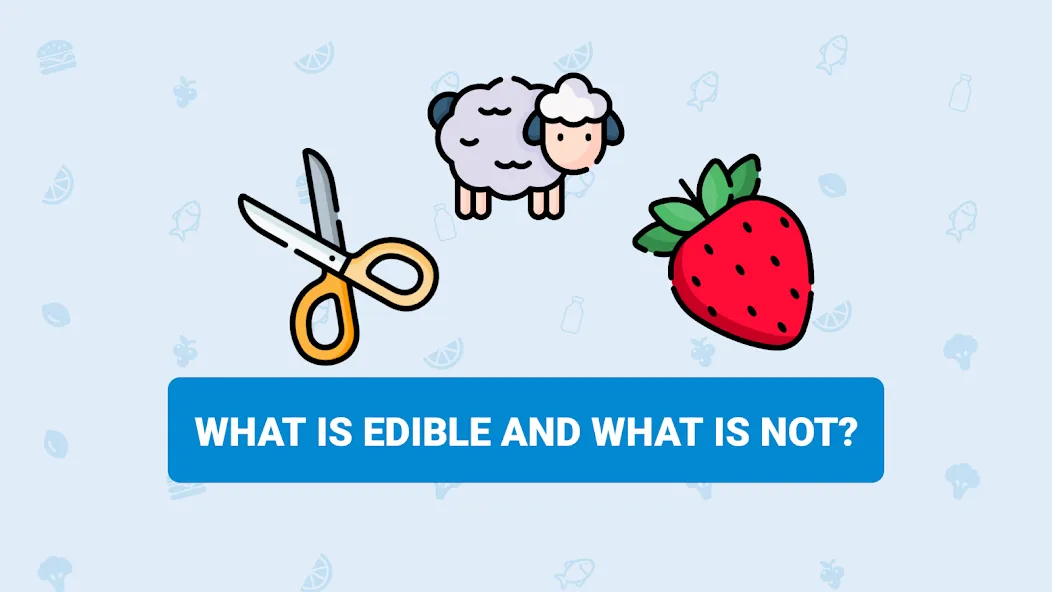 Foody: Edible & Inedible [MOD: все продукты доступны] последняя версия — скриншот 1