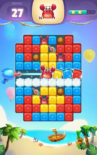 Скачать взлом Cube Rush Adventure [MOD: безлимитные монеты и жизни] — скриншот 2