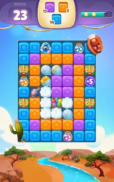 Скачать взлом Cube Rush Adventure [MOD: безлимитные монеты и жизни] — скриншот 5