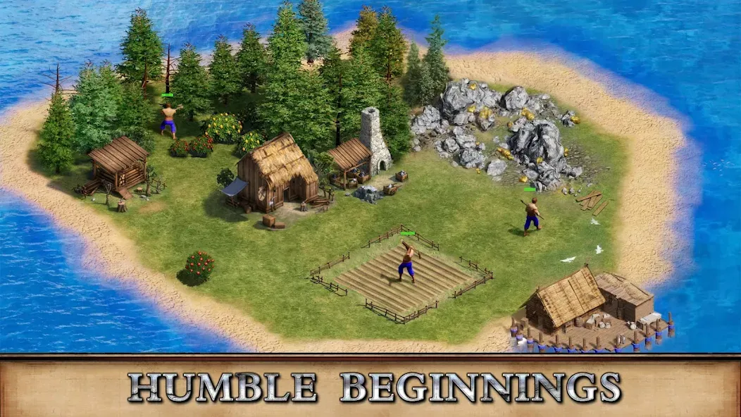 Rise of Castles: Ice and Fire [MOD: безлимитные ресурсы и ускоренное строительство] (Бесплатно / APK) — скриншот 1