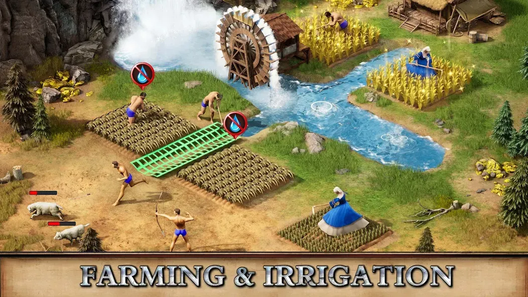 Rise of Castles: Ice and Fire [MOD: безлимитные ресурсы и ускоренное строительство] (Бесплатно / APK) — скриншот 3