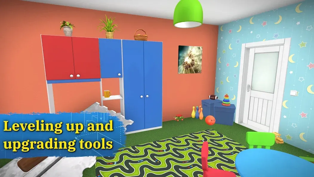 Скачать House Flipper: Home Design [MOD: безлимитные деньги и мебель бесплатно] на телефон — скриншот 4