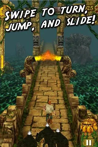 Скачать взлом Temple Run [MOD: неуязвимость и бесконечные монеты] — скриншот 1